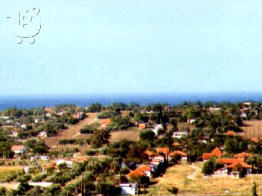 Χαλκιδική - Καλλικράτεια , Νέα Γωνιά, Πωλείται οικόπεδο 680τμ , σε μια περιοχή με θέα στη ...